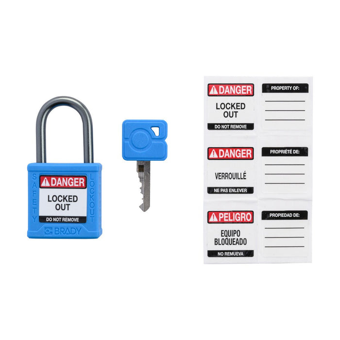 Nylon Padlocks - Mann Supply BradyBrady