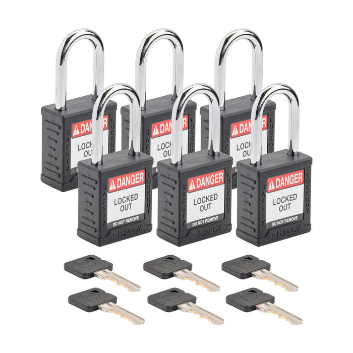 Nylon Padlocks - Mann Supply BradyBrady