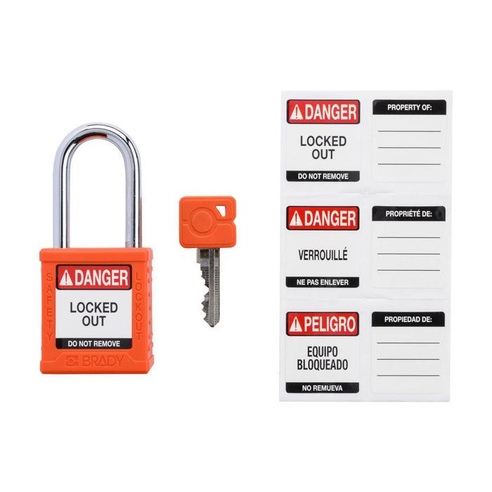Nylon Padlocks - Mann Supply BradyBrady