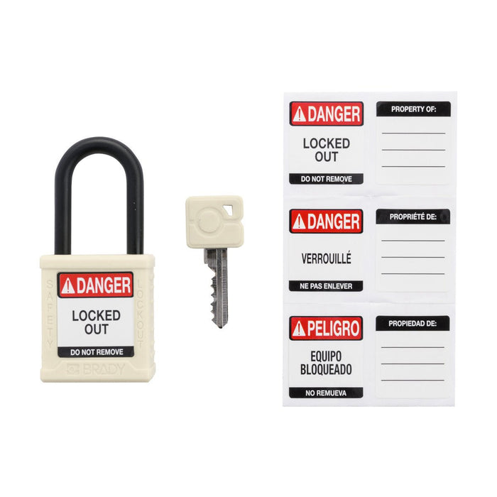 Nylon Padlocks - Mann Supply BradyBrady