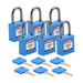 Nylon Padlocks - Mann Supply BradyBrady