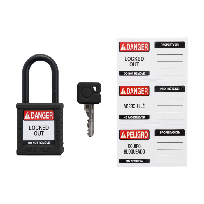 Nylon Padlocks - Mann Supply BradyBrady