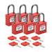 Nylon Padlocks - Mann Supply BradyBrady