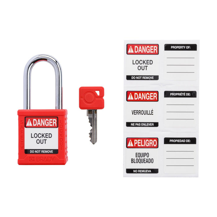 Nylon Padlocks - Mann Supply BradyBrady