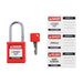 Nylon Padlocks - Mann Supply BradyBrady
