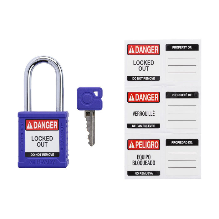 Nylon Padlocks - Mann Supply BradyBrady