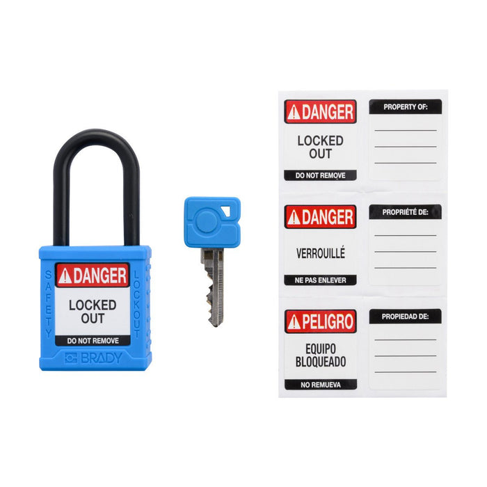 Nylon Padlocks - Mann Supply BradyBrady