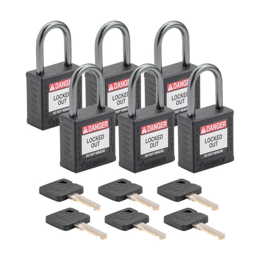 Nylon Padlocks - Mann Supply BradyBrady