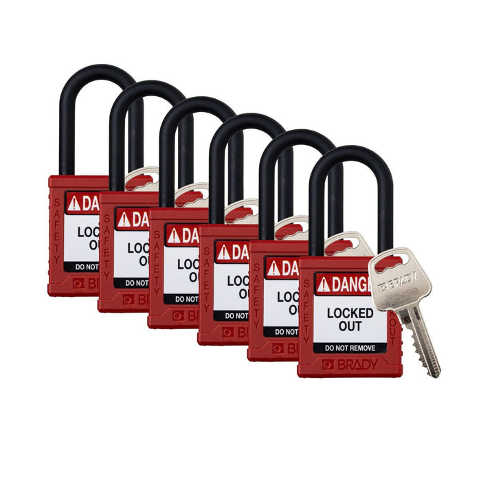 Nylon Padlocks - Mann Supply BradyIndustrial Products