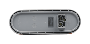 Opti - Luxx 600 Series 6" Oval Amber Park/Turn (No Grommet - Light Only, PL3 Connector) - Mann Supply Opti - Luxx