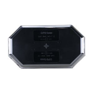 Opti - Luxx LB1500 Series Phoenix 15" Clear/Amber Light Bar (CL - 1) (Magnet Mount, 2 - Button Cigarette Lighter Plug) - Mann Supply Opti - Luxx