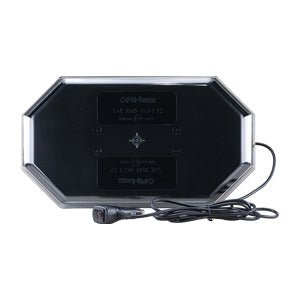 Opti - Luxx LB1500 Series Phoenix 15" Clear/Amber Light Bar (CL - 1) (Magnet Mount, 2 - Button Cigarette Lighter Plug) - Mann Supply Opti - Luxx