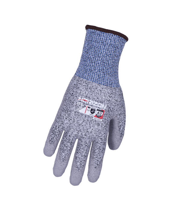 Polyurethane Coated Gloves - Mann Supply HorizonCut Resistant Gloves
