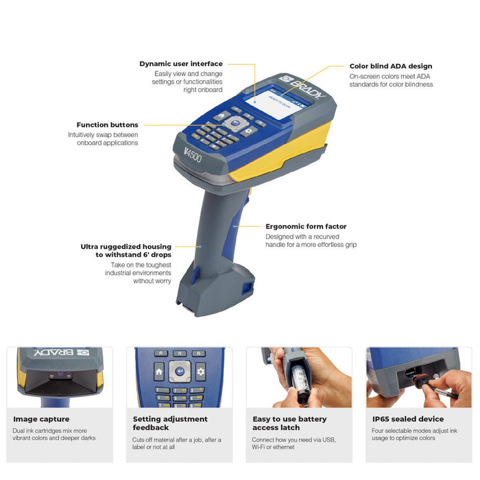 Portable Label Printers - Mann Supply BradyBarcode Scanner