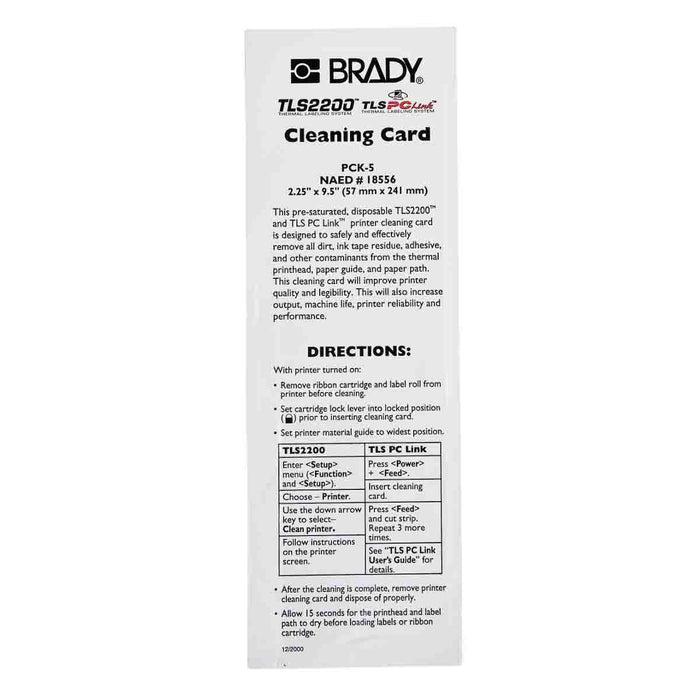 Printer Accessories - Mann Supply BradyBrady