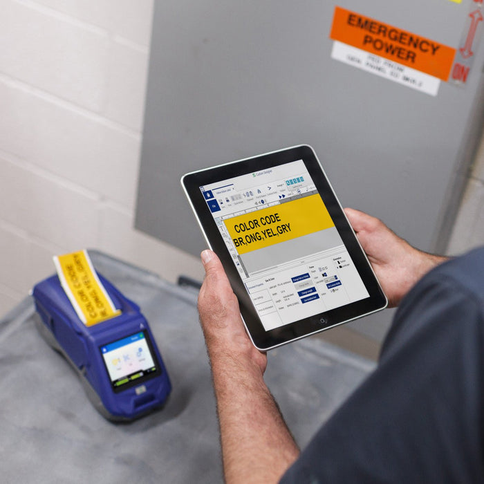 Portable Label Printers - Mann Supply BradyLabel Printers
