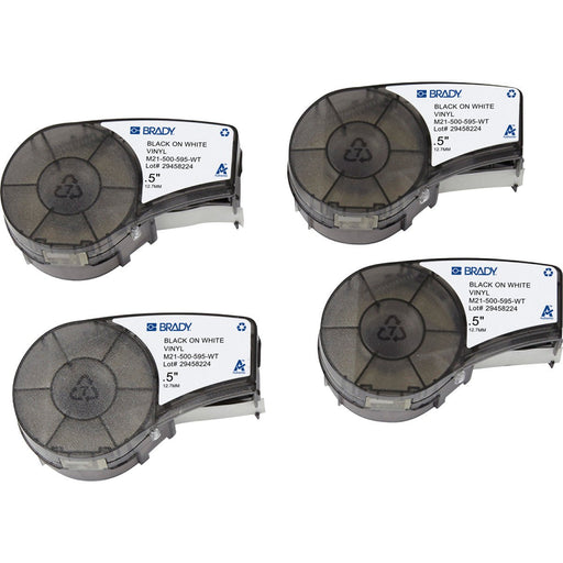 Ribbons Inks Cartridges - Mann Supply BradyAdhesive Vinyl Label Tape