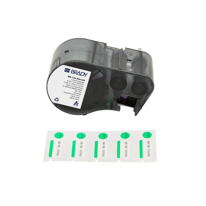 Ribbons Inks Cartridges - Mann Supply Mann SupplyColor Polyester Laboratory Vial and Tube Labels