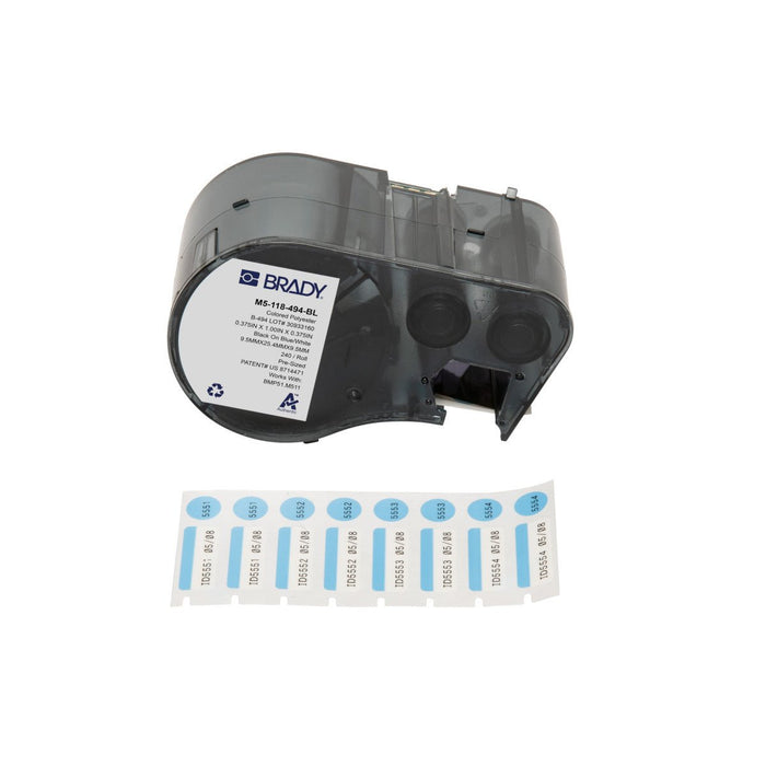 Ribbons Inks Cartridges - Mann Supply Mann SupplyColor Polyester Laboratory Vial and Tube Labels