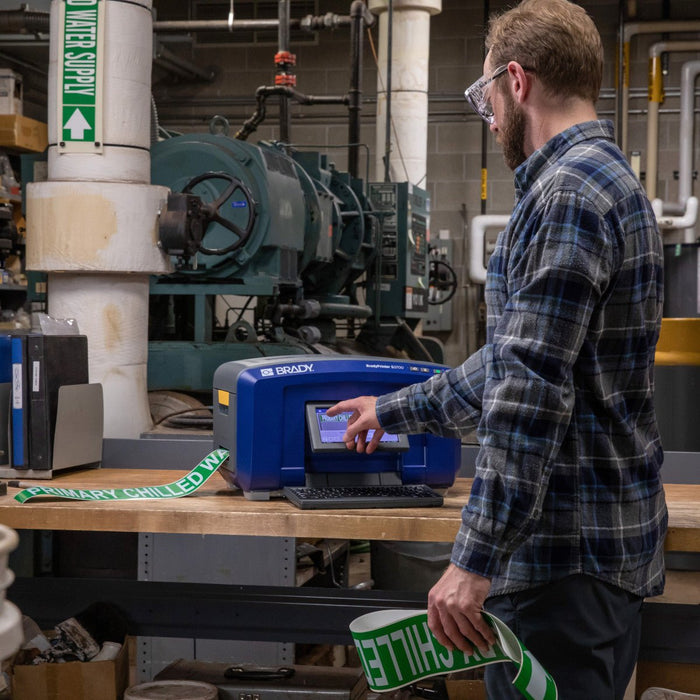 Safety and Facility ID Desktop Printers - Mann Supply BradyLabel Printers