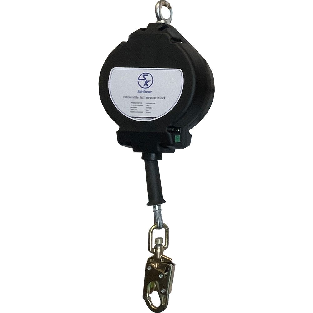 SafeKeeper Walkabout Robust Cable Wire Self-Retracting Lifeline - 50ft ...
