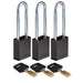 Aluminum Padlocks - Mann Supply BradyAluminum Padlocks