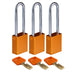 Aluminum Padlocks - Mann Supply BradyAluminum Padlocks