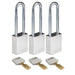 Aluminum Padlocks - Mann Supply BradyAluminum Padlocks
