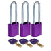 Aluminum Padlocks - Mann Supply BradyAluminum Padlocks