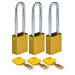 Aluminum Padlocks - Mann Supply BradyAluminum Padlocks