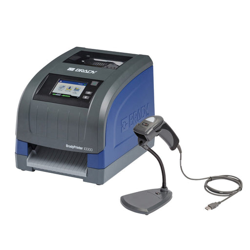 Safety and Facility ID Desktop Printers - Mann Supply BradyBarcode Scanner