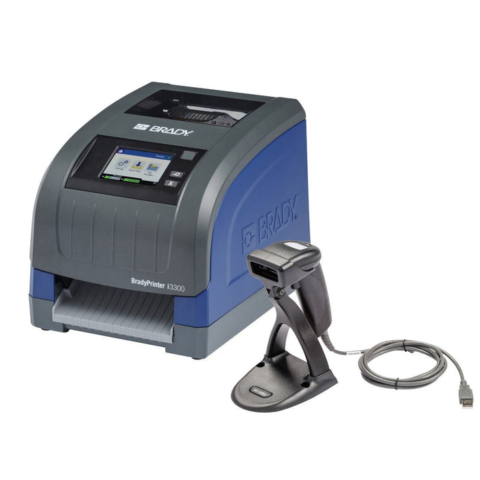 Safety and Facility ID Desktop Printers - Mann Supply BradyBarcode Scanner