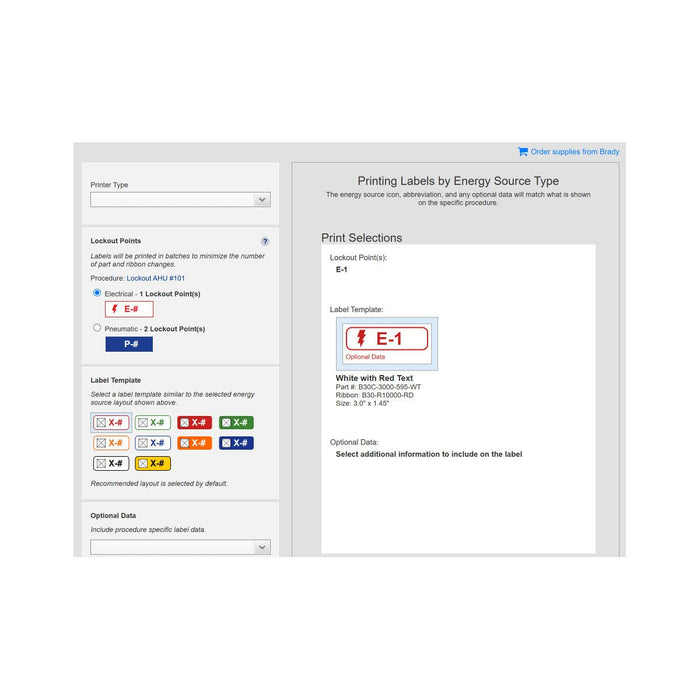 Safety and Facility ID Desktop Printers - Mann Supply BradyBrady