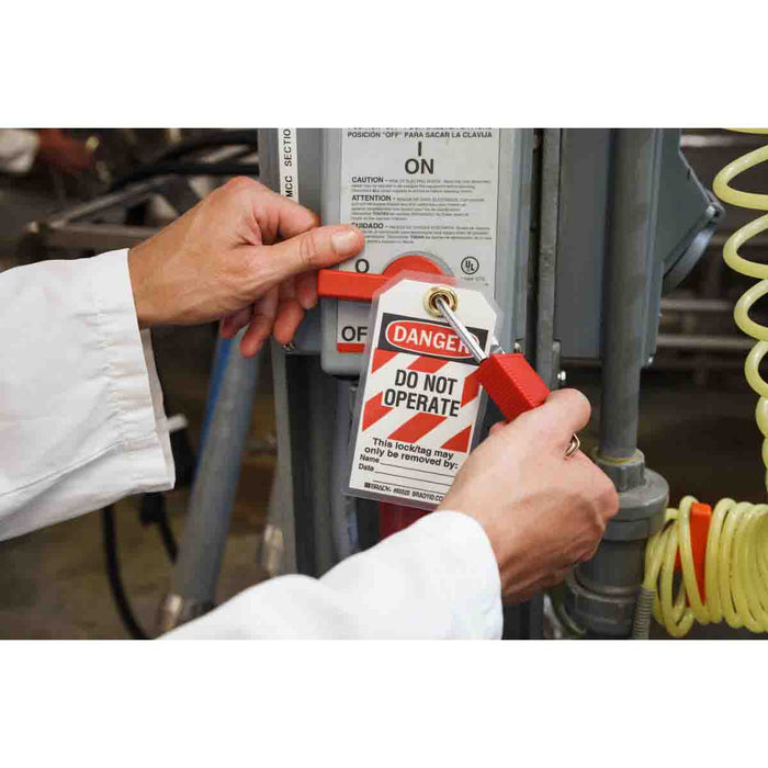 DANGER Lockout Tagout Tags for Electricians | Safety Store — Mann Supply