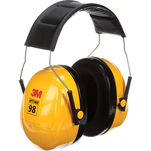 3M Peltor™ Optime™ 98 Series Earmuffs, Headband, 25 NRR dB