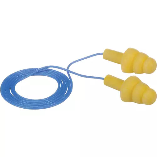 3M E-A-R™ Ultrafit™ Premolded Earplugs, Corded, Bulk - Polybag, 25 dB NRR, Box of 100