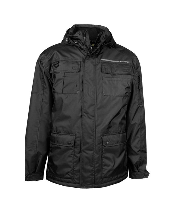QUILTED POLYESTER PARKA