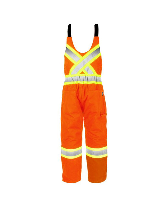 HI-VIS LINED CANVAS OVERALL
