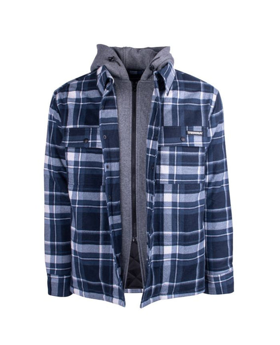 Terra Quilted Flannel Jacket with Fooler Hood