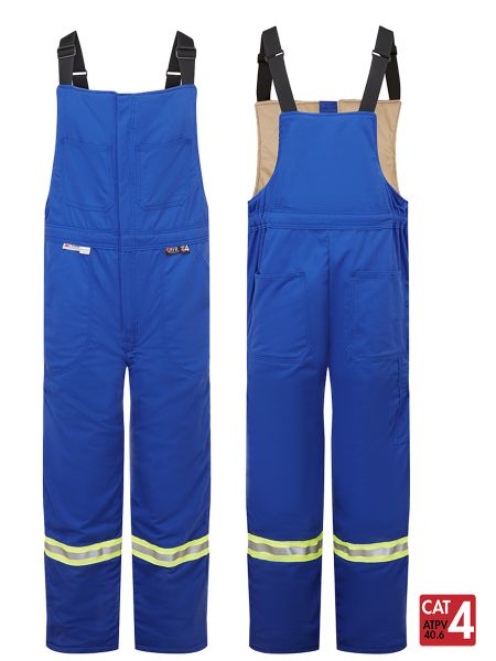 UltraSoft® 9 oz Insulated Bib Pants - Royal Blue - Style 225