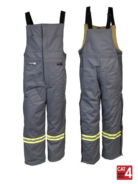 Style 225 - UltraSoft® 9 oz Insulated Bib Pants - Navy