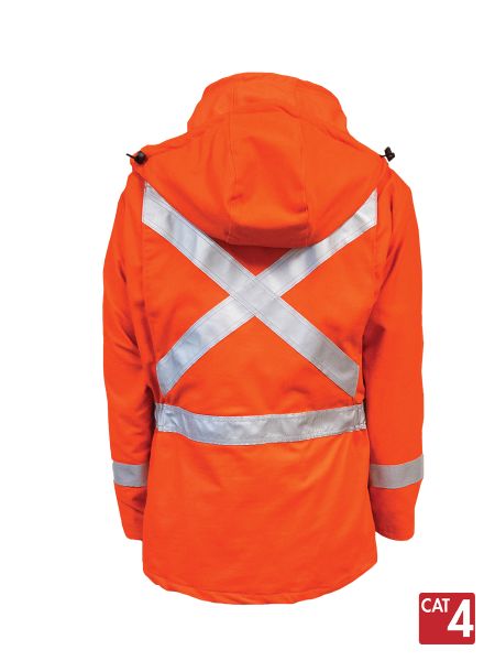 3 in 1 Parka, Orange - Style 513