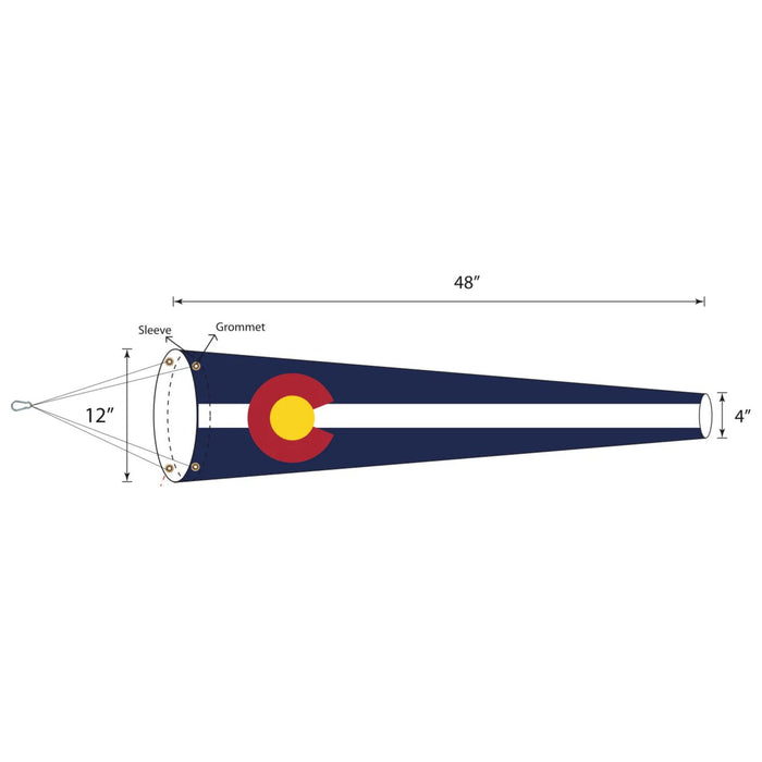 Windsock - Mann Supply Custom Windsock CompanyAmerican Flag
