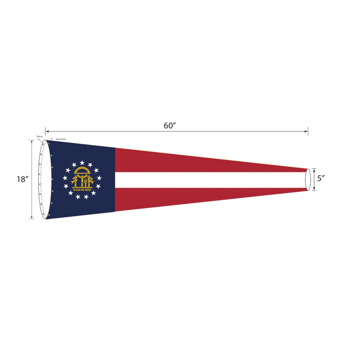 Windsock - Mann Supply Custom Windsock CompanyAmerican Flag