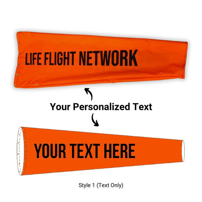 Windsock - Mann Supply Custom Windsock CompanyAviation Logo