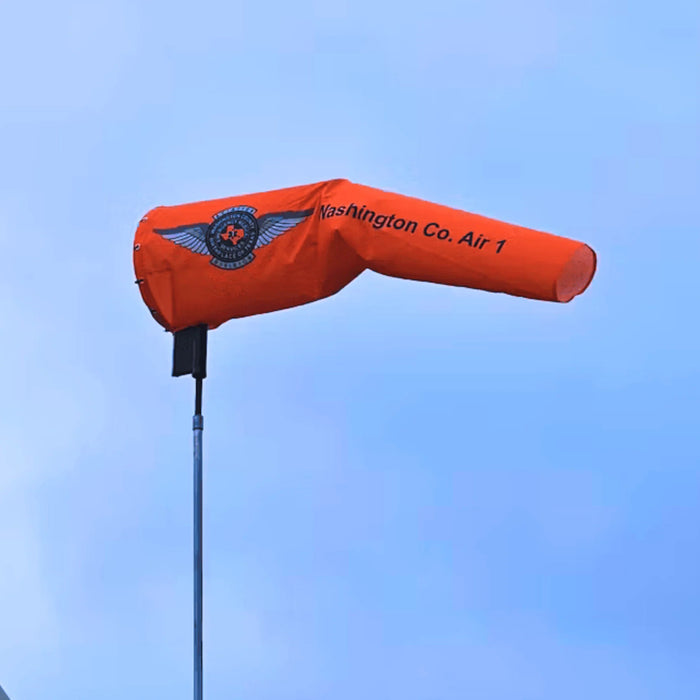 Windsock - Mann Supply Custom Windsock CompanyAviation Logo