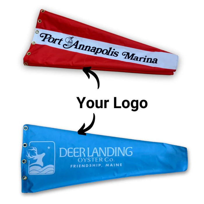 Windsock - Mann Supply Custom Windsock CompanyCustom Logo