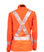 Ladies Jackets - Mann Supply IFR3M Scotchlite