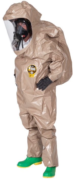 Zytron 300 NFPA Certified Splash Protective Total Encapsulating Suit- 6 Per Case - Z3H577-92-Hazmat Protective Clothing-Kappler-[Safety Supply]-Mann Supply