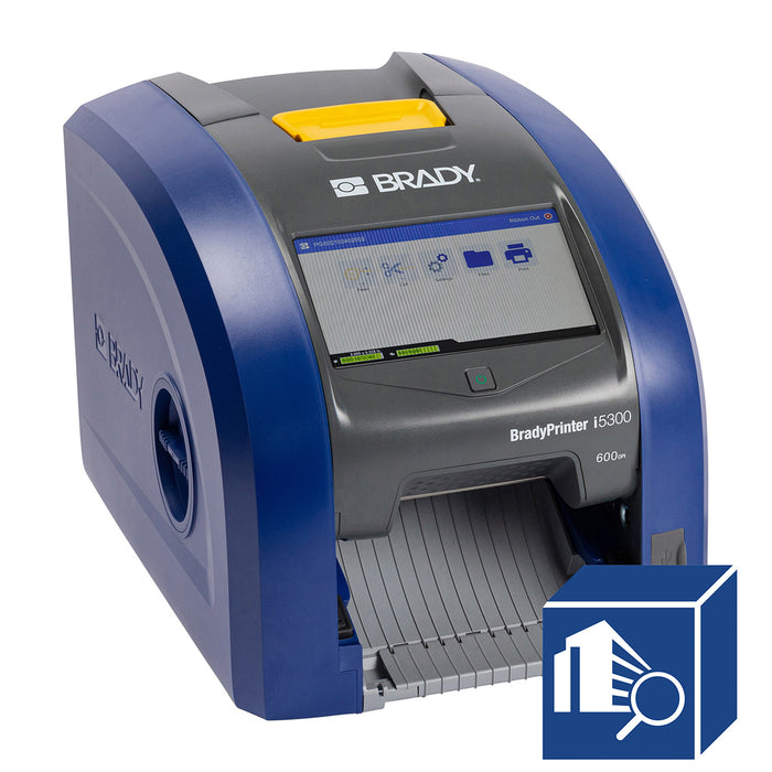 BradyPrinter i5300 600 dpi with Wi-Fi and Safety & Facility ID Software